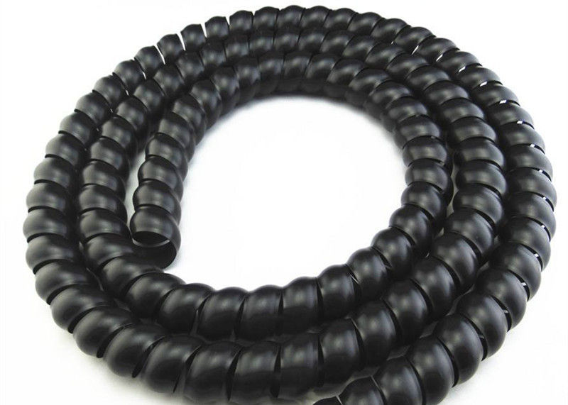Aging Resistant Black Rubber Hose Protector All Sizes For Fuel Dispenser Hose