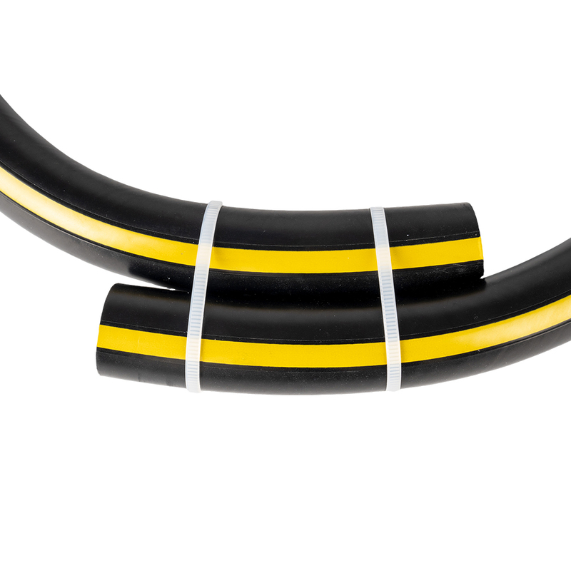 High Durability Rubber Air Hose with Yellow Line – 20 BAR Pressure / 60 BAR Burst Resistance