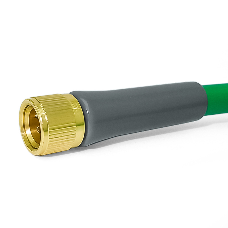 Flexible and Lightweight Water Hose, Burst 900 psi, Kink-less Hybrid Rubber Garden Hose for Backyard
