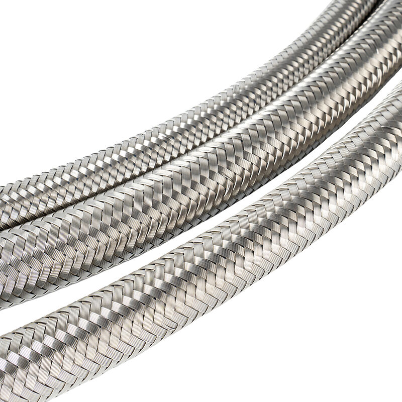 PTFE Hose Assembly with High Temperature Resistance and Chemical Resistant Properties for Anti-Static Applications