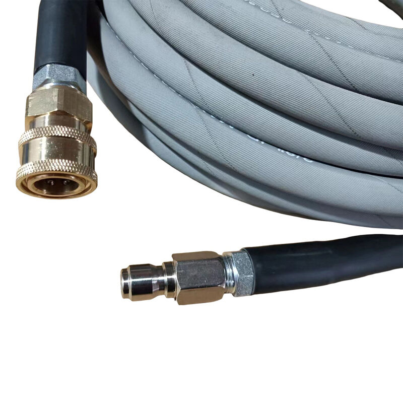 4000 PSI Hot Water Resistant High Pressure Washer Hose with 1/4