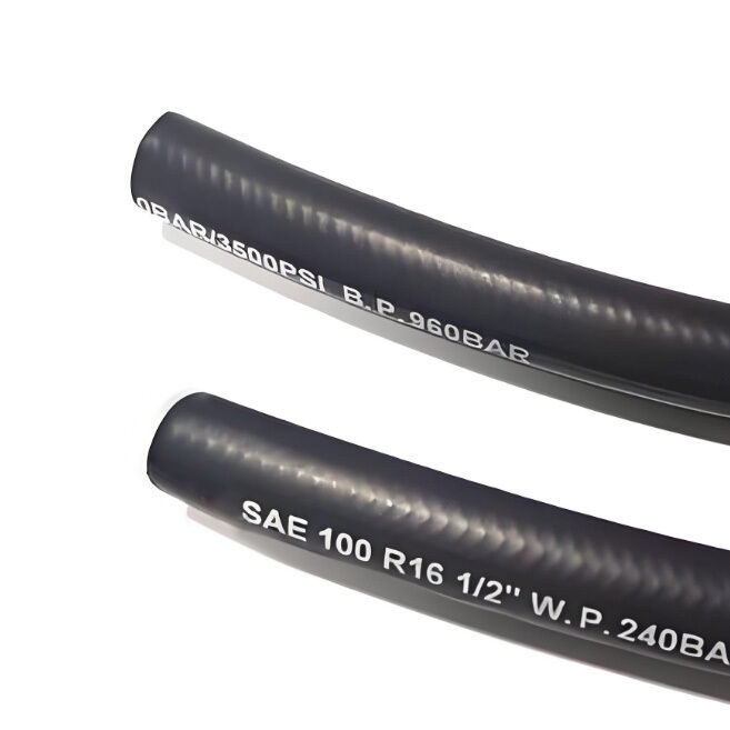 SAE 100R16 Ultra Flexible Hydraulic Hose for Loader Hydraulic Systems with Tight Bend Radius
