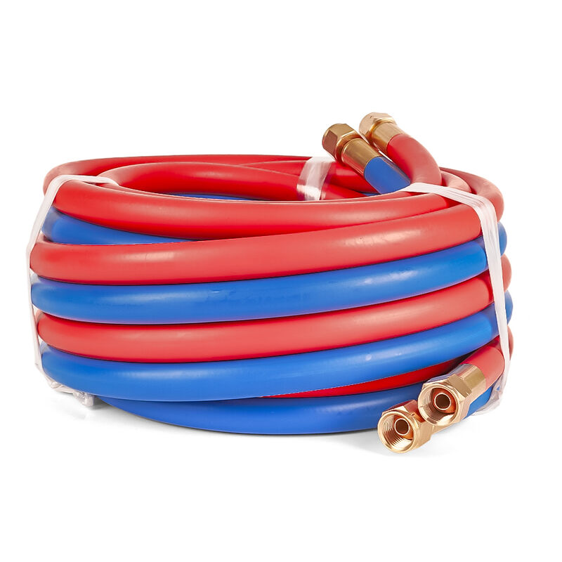 EPDM Synthetic Rubber Twin Welding Hose ISO 3821 Certified for Oxygen Acetylene with 300 psi Working Pressure