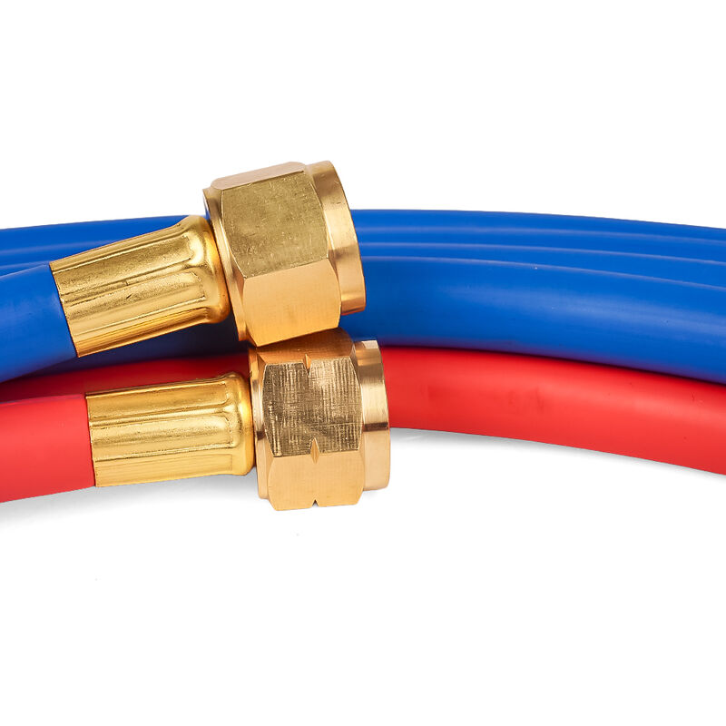 EPDM Synthetic Rubber Twin Welding Hose ISO 3821 Certified for Oxygen Acetylene with 300 psi Working Pressure