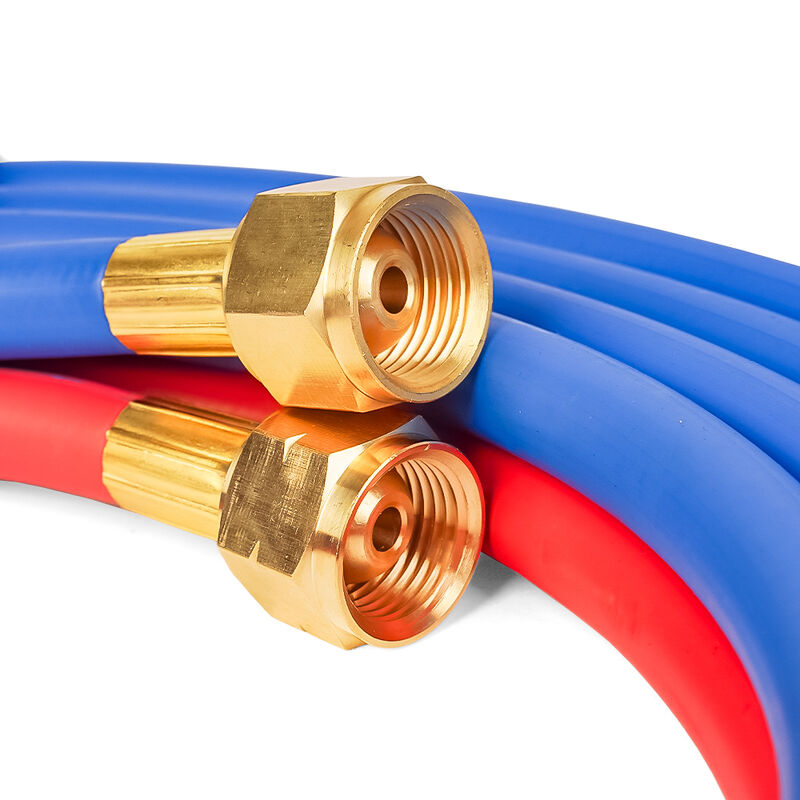 EPDM Synthetic Rubber Twin Welding Hose with 300psi Working Pressure and ISO 3821 Certification