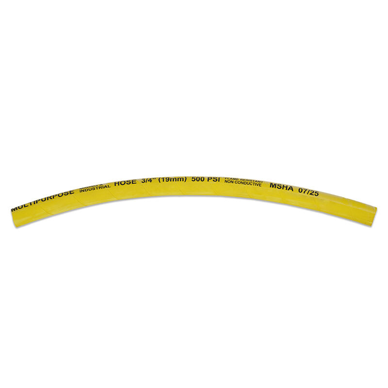 Flame Retardant Antistatic Non-Conductive Multipurpose Mining Rubber 2'' Hose - Nitrile RMA-A for Air, Water, Oil, Fuel Transfer