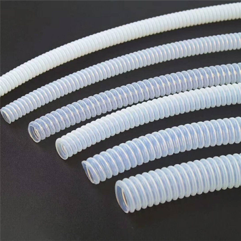 CLWB DN25 PTFE Convoluted Hose With 304 Stainless Steel Over Braided