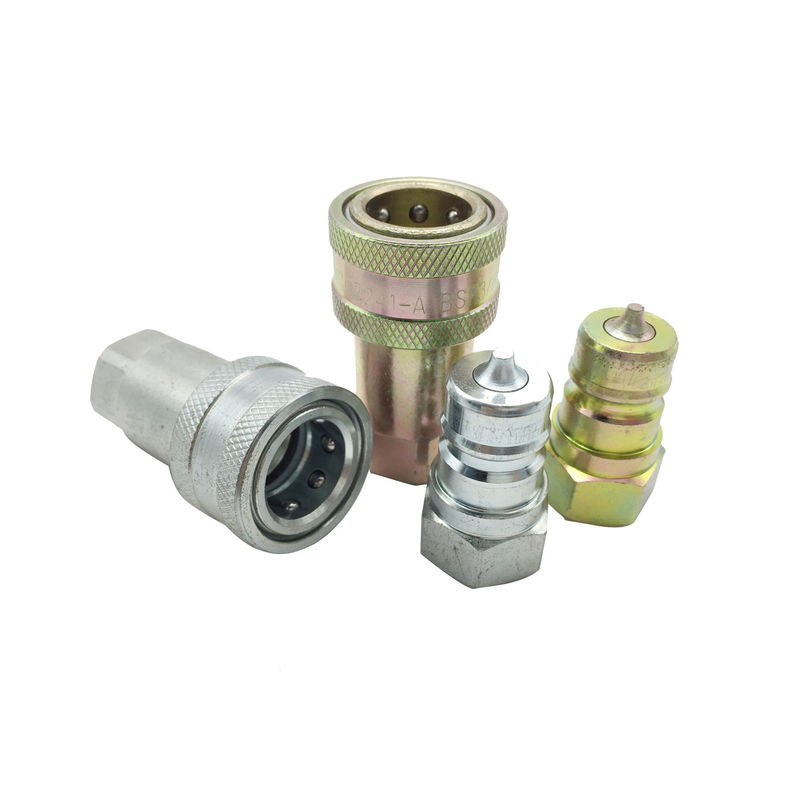 Coupling ISO 7241- A Quick Connect Hydraulic Hose Fittings , Hydraulic Quick Connect Fittings