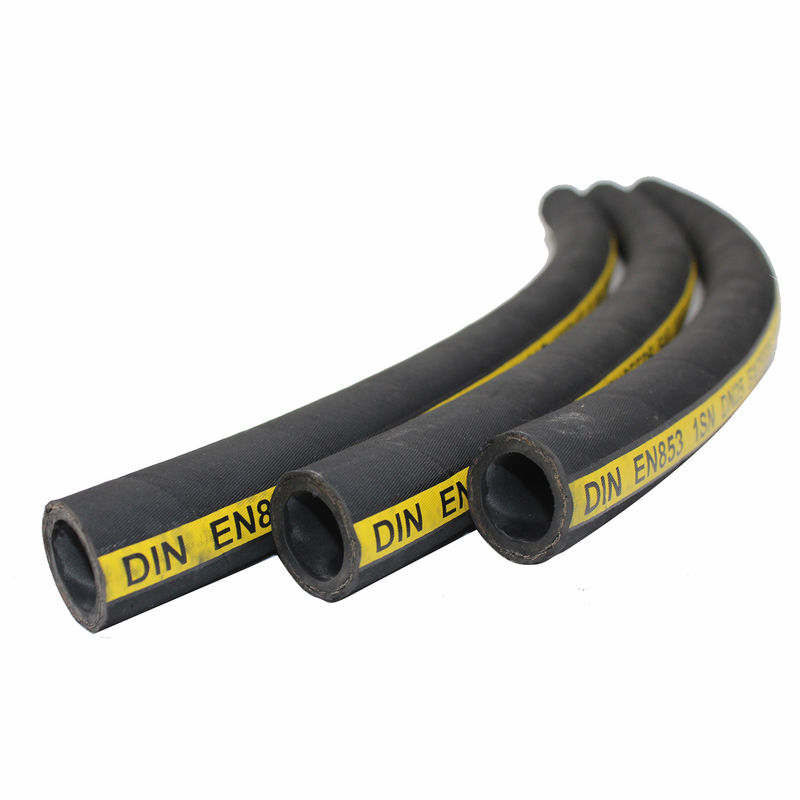 SAE 100R1AT/1SN Dn25 1&quot; High Pressure Hydraulic Hose With High Flexibility