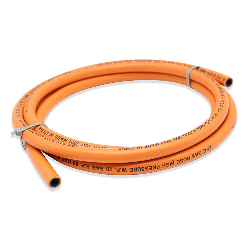 Good Permeability Resistance Rubber Natural Gas Hose 3/8