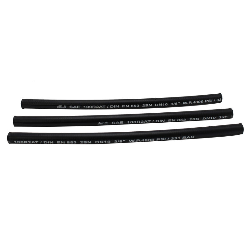 Easy Cleaning Smooth Hydraulic Rubber Hose For Auger And Trenchers