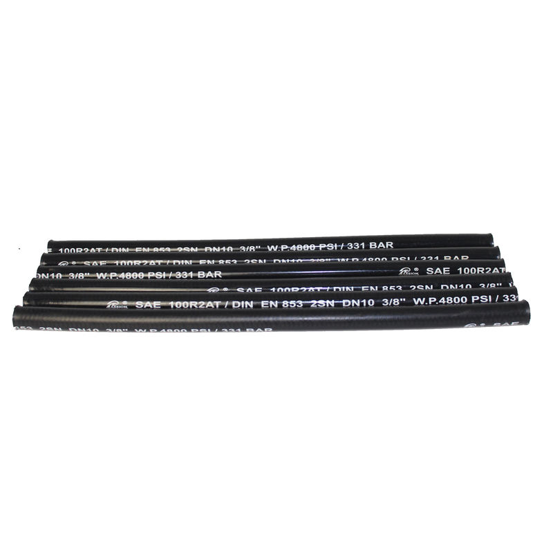 Easy Cleaning Smooth Hydraulic Rubber Hose For Auger And Trenchers