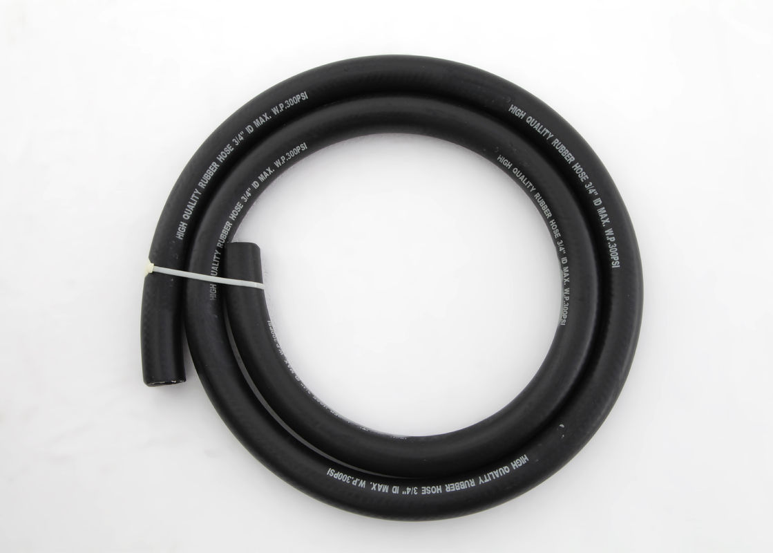 Fiber Braided Reinforced LPG Gas Hose Pipe ,  1 / 4 &quot; Gas Hose Smooth Surface