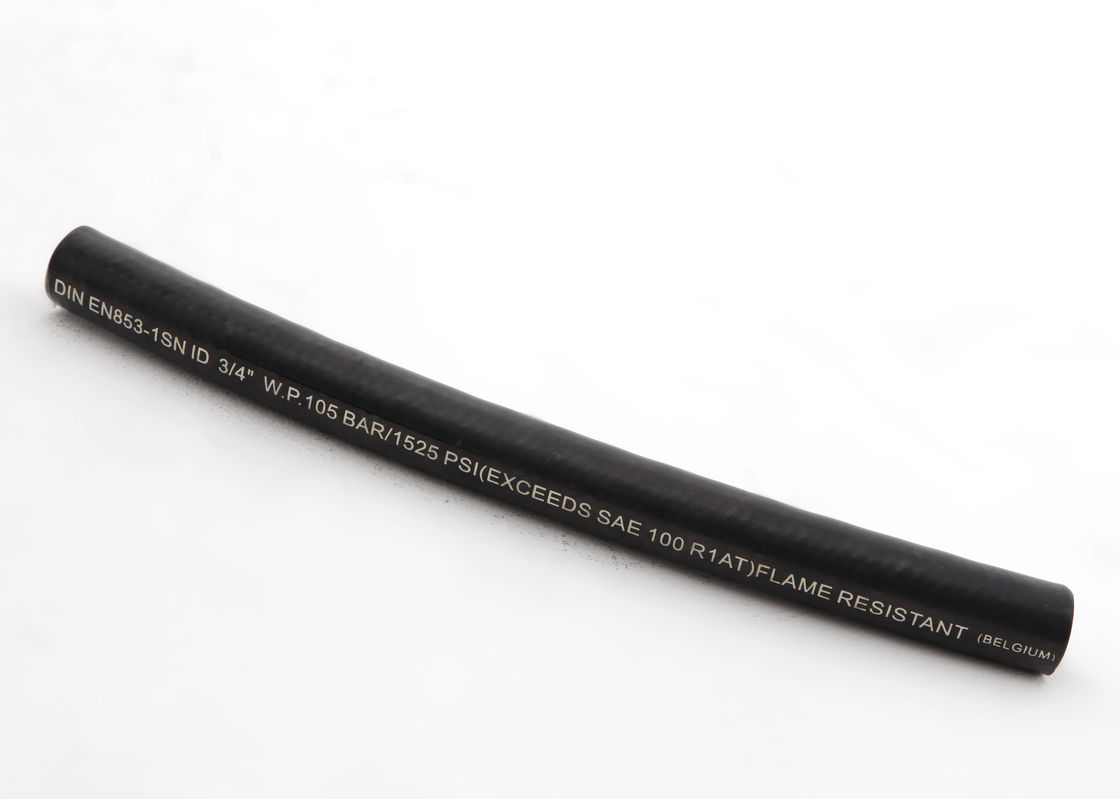 Hydraulic Rubber Hose Pipe , I.D. 1 / 4&quot; Hydraulic Hose 100M Length
