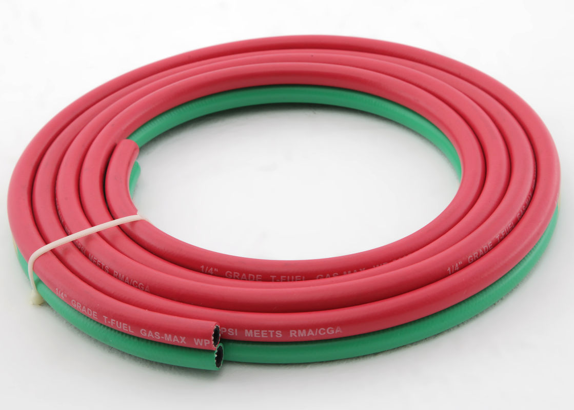 ID 6.4MM Welding Rubber Hose , Acetylene Torch Hoses 900 Psi OD 13MM