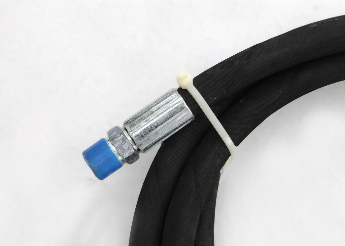 EN 853 2SN High Pressure Hydraulic Hose Assembly with Carton Steel NPT Male Connectors