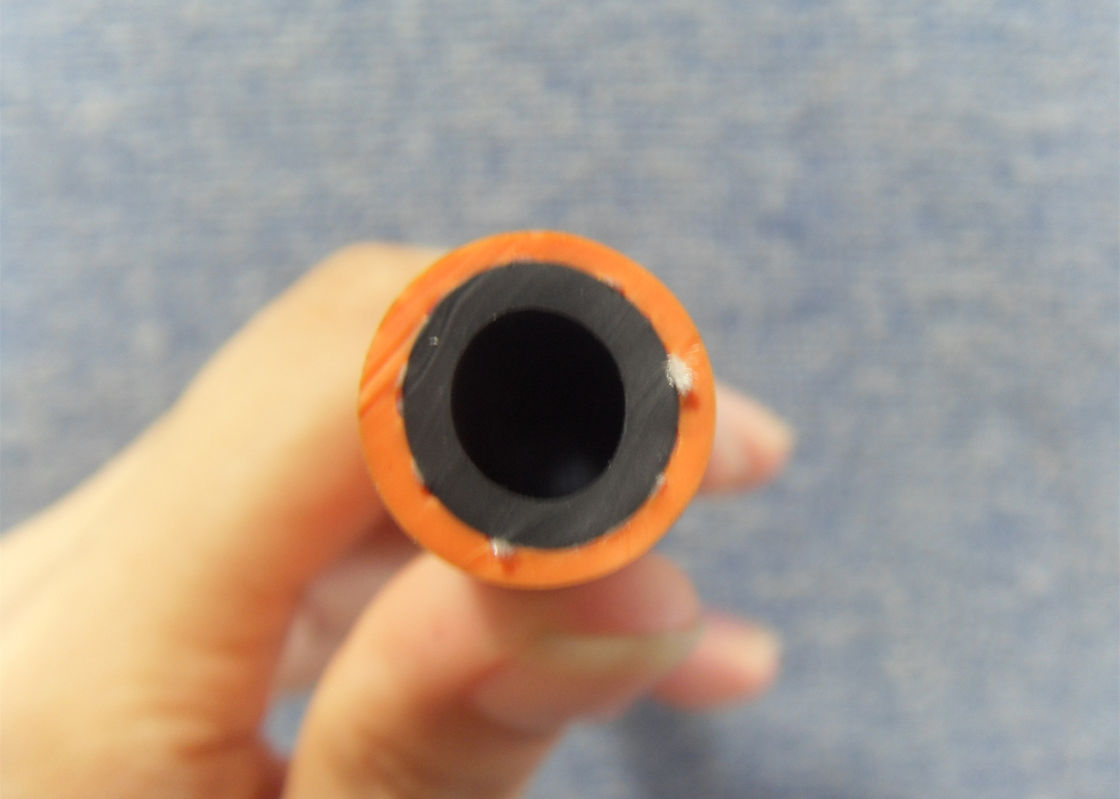 Orange ID 6mm NBR Lpg Gas Hose For  Industrial Usage