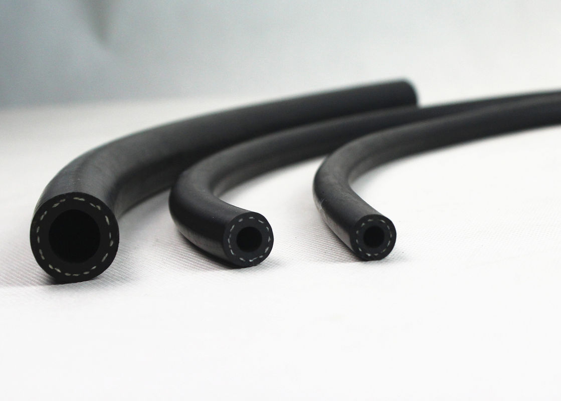 ID 3/16 Inch Smooth Fiber Rubber Fuel Hose Flexible Fuel Injection Hose For Diesel