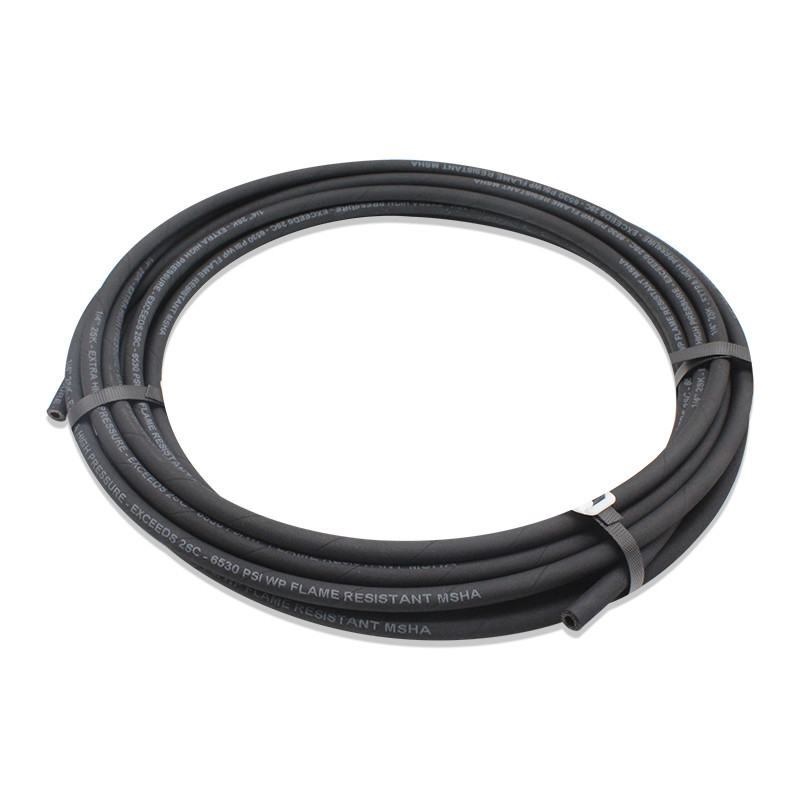3/8&quot; Two Wire Braid 2SK High Pressure Hydraulic Hose MSHA Approved