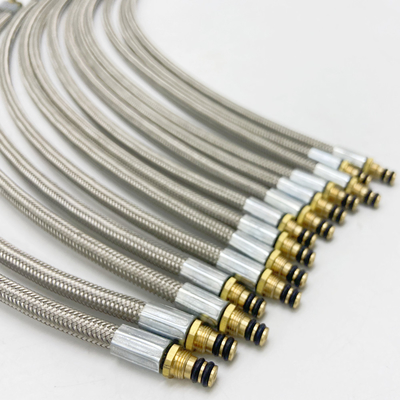 Stainless Steel Wire Braided LPG Hose With Fittings