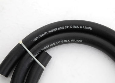 Black Smooth Type 5 / 16'' Fuel Hose 20 Bar For Gas Station 50M / 100M Length