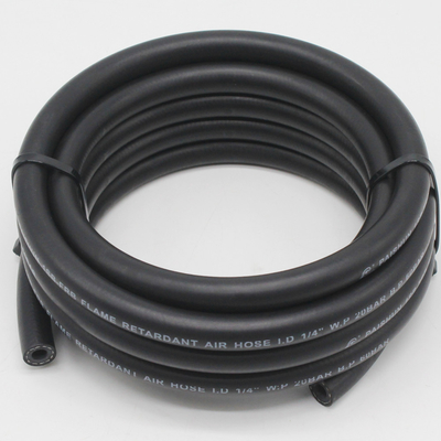 High Medium Pressure Flame Resistant Black Rubber Breathing Air Hose