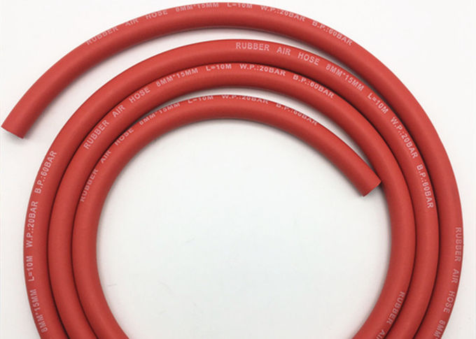 High Pressure 8MM NR & SBR synthetic Rubber Air Hose For Compressor ISO 2398 0